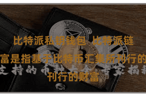 比特派私钥钱包  比特派链上财富是指基于比特币汇集所刊行的财富