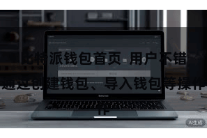 比特派钱包首页  用户不错通过创建钱包、导入钱包等操作